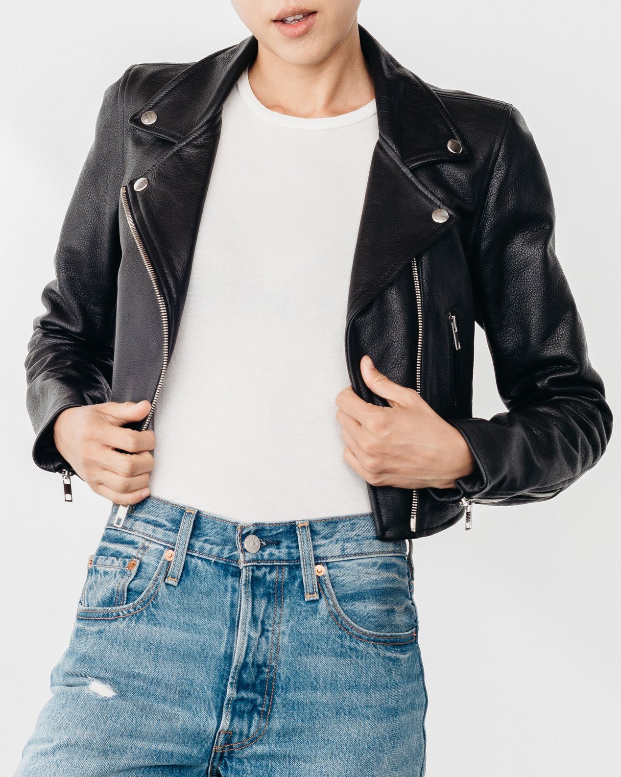 Women's Cropped Moto